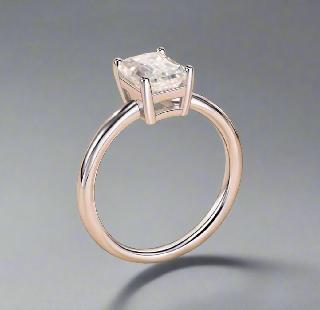 "Tiana" Emerald Cut