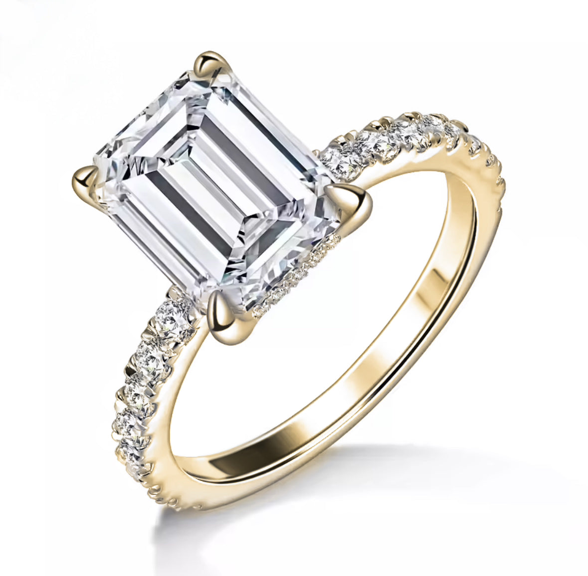 "Diana" Emerald Cut