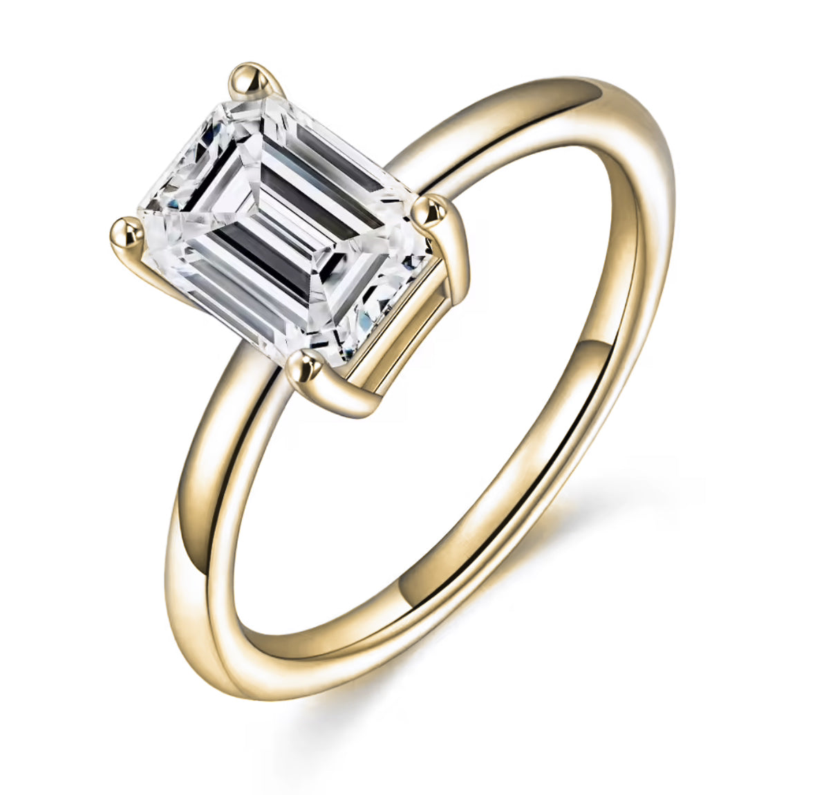 "Tiana" Emerald Cut