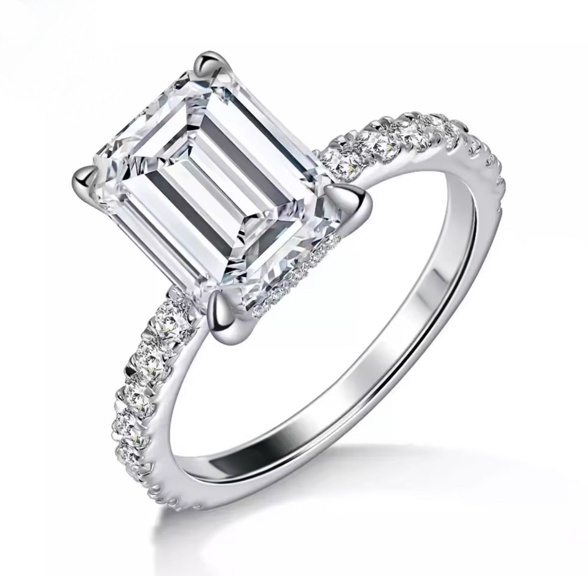 "Diana" Emerald Cut