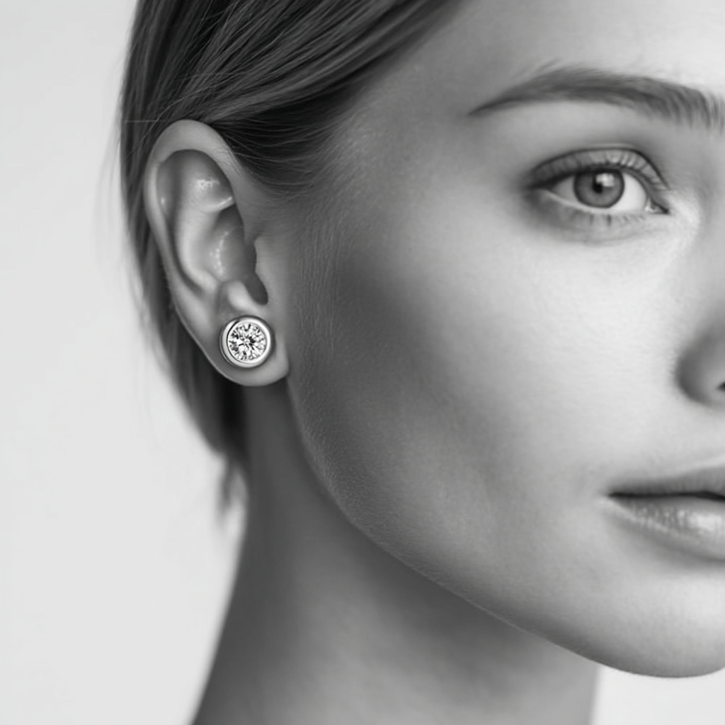 "Bulle" Stud Earrings