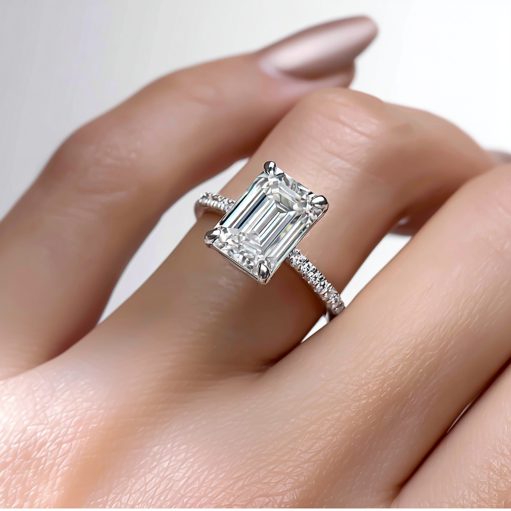 "Diana" Emerald Cut