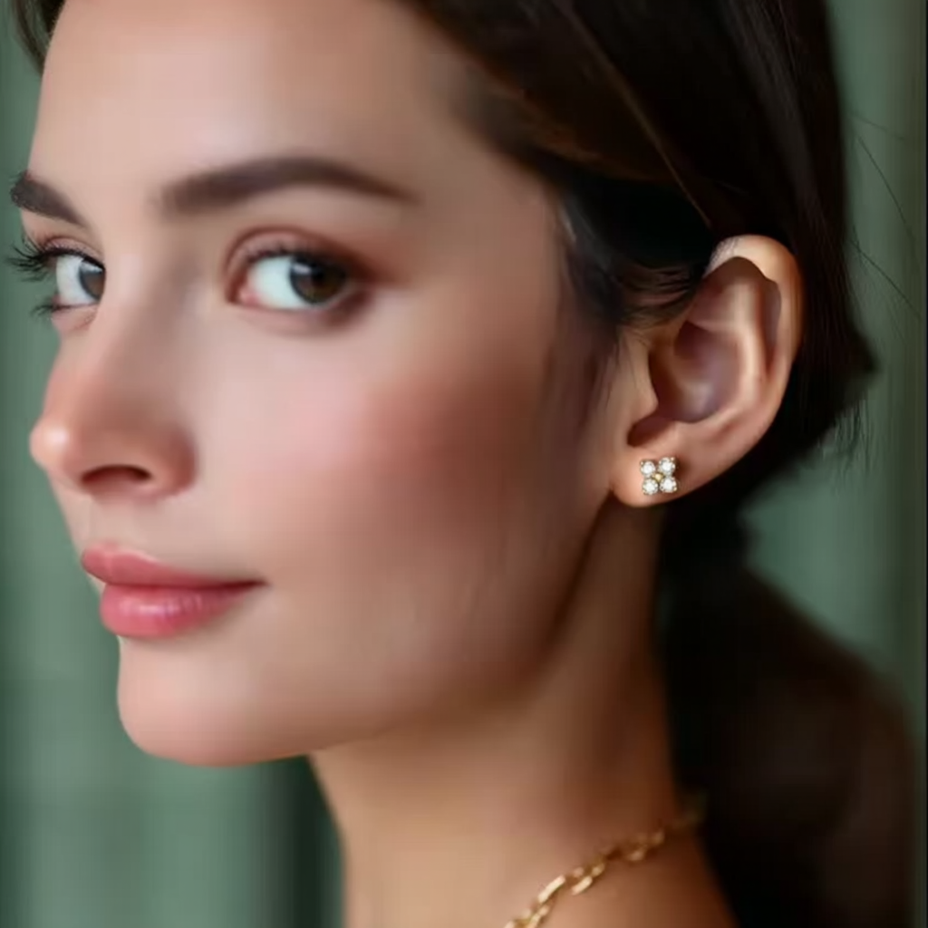 "Lucia" Stud Earrings